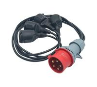 4IN1 400V 16A CEE Adapter High Current Splitter To 230V
