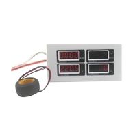 4IN1 display 100A LED with CT Voltage current active power meter panel voltmeter ammeter kwh 80-260V 50/60HZ MQXFCZUX
