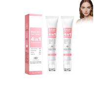4In1 Eye Cream with Build-In 3D Roller,Hydrating Multi-Action Eye Cream,Crema contorno occhi,Idrata e nutre,rassoda la pelle,riduce le rughe sottili,le occhiaie e il gonfiore intorno agli occhi-2P