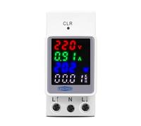 4IN1 su guida din AC 110V 220V 100A Tensione Corrente KWH Misuratore di energia elettrica monitor VOLT AMP voltmetro amperometro Wattmetro(AC 70-150V)
