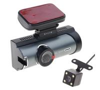 4K 1080P Car DVR 150 ° Grandangolare Cruscotto Della Macchina Fotografica Registratore 24H Monitor di Parcheggio Registratore di Guida Telecamere Anteriori E Posteriori