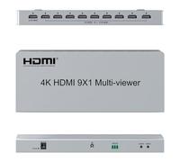 4K 30hz HDMI 9x1 Multi-Viewer Supporto Telecomando IR