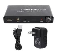 4K 3D HDMI 5.1 canale HDMI Audio Capture Capture Converter 5.1 Canale Decodificatore audio con decodificatore per film casuali Watching at Home, Meeting and Conference.