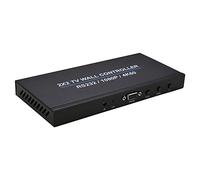 4K 60Hz 2X2 - Controller video wall processore, 4 canali, TV Stitching Box TV Splicer EU spina