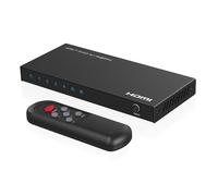4K@60Hz HDMI Switch 4x1, HDCP - 2.2, w/ Remote control - Warranty: 300M NEW