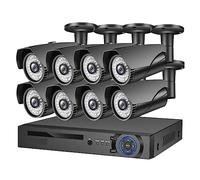 4K 8MP Ai Face Detection Di Telecamere CCTV Di Sicurezza Kit POE NVR Telecamera Di Sorveglianza Umana For La Casa All'aperto(None,8CH NVR 8 AI Camera)