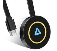 4K Adattatore HDMI wireless,Dongle HDMI Wireless per TV Compatibile con Android/i-OS/i-Phone/i-Pad, Supporta Airplay/DLNA/Miracast