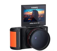 4K Flip Screen Fotocamera Digitale Per Studenti: Perfetto Per Selfie & Viaggi!(Nero)