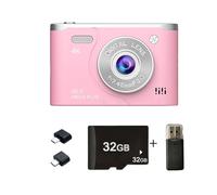 4K Fotocamera Digitale 6400W Pixeled 2.5 "Schermo di Riempimento Luce Migliora Le Prestazioni Di Luce Bassa Per La Fotografia Da Viaggio Fotocamera Digitale