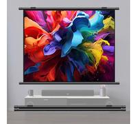 4K HD Schermo Per Proiettore Da 30/40/50/60/72 Pollici, AntiRughe 16:9 4:3 Schermo Di Proiezione A Parete, Telo Proiettore Home Theater, Per Campeggio Home Party Teatro Notti(30in 4:3)