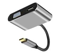 4K HD VGA Charging Port USB3.0 4-in-1 HDTV Port Hub