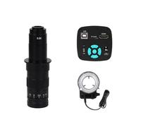 4K HDMI USB Industriale Elettronico Digitale Video Microscopio Della Macchina Fotografica HD 48MP 1080P 60FPS HA CONDOTTO LA Luce For Il Telefono CPU PCB Di Riparazione Preciso Chiaro(180X Set)