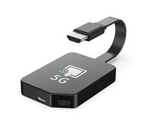 4K Miracast hdmi dongle,5G Wireless HDMI Display Dongle,Dongle HDMI Wireless Adattatore Compatibile i-Phone/i-Pad/Android/i-OS Supporta Miracast, DLNA, Airplay