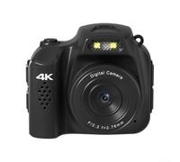 4K per mini fotocamera digitale portachiavi 1.54 pollici schermo HD 4K per | 4K per la registrazione video, display HD da 1,54 pollici, design portatile portachiavi, corpo in ABS, nero rosa bianco