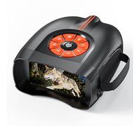 4K Profesionales Prismaticos Vision Nocturna: Gafas Infrarrojos Visión Nocturna para Caza 10x Zoom 4.5 IPS Pantalla - Regalos para Hombres Papá Esposo - Largo Alcance Binoculares