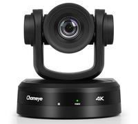 4K PTZ Telecamera per Conferenze, con Tracciamento Automatico AI zoom ottico 10x, HDMI LAN(PoE), USB3.0, Plug & Play, 4K Telecamera Videoconferenza, YouTube OBS vMix Streaming, C410