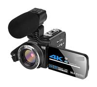 4K Streaming Videocamera Digitale Webcam Wifi For La Fotografia Visione Notturna A Raggi Infrarossi Outdoor 56MP Vlog Recorder Cattura Facilmente Momenti Meravigliosi(No SD Card,Set 3)