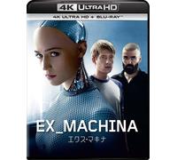 エクス・マキナ 4K Ultra HD+ブルーレイ (DVD) アリシア・ヴィキャンデル, ドーナル・グリーソン, オスカー・アイザック, ソノヤ・ミズノ