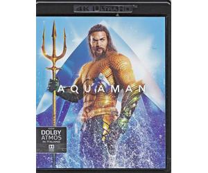 4K UltraHD + Blu-ray AQUAMAN con Jason Momoa nuovo sigillato 2018