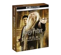 4K UltraHD + Blu-ray HARRY POTTER 1-8 COLLEZIONE COMPLETA 8 FILM DUMBLEDORE ART