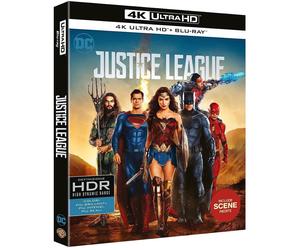 4K UltraHD + Blu-ray JUSTICE LEAGUE Batman Superman Wonder Woman Flash Aquaman