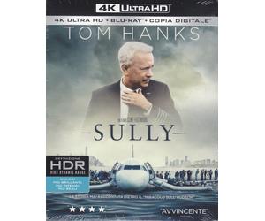 4K UltraHD + Blu-ray SULLY di Clint Eastwood con Tom Hanks nuovo 2016