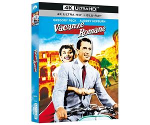 4K UltraHD + Blu-ray VACANZE ROMANE Gregory Peck Audrey Hepburn nuovo sigillato