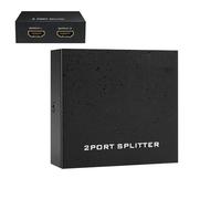 4K Video Splitter Adapter, Multiple Screen Display Hub, Distributore di segnale ad alta velocità, Stabile Audio-Visual Transmission Design, for Laptop Computer TV Projector Console and Monitor
