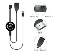 4K Wireless HDMI Dongle, Wireless WiFi Display Dongle, Compatibile i-Phone/i-Pad/Android/i-OS, per TV/Monitor(Supporta Miracast, DLNA, Airplay)-22