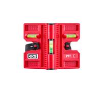 4K5 PST - Livella a bolla pieghevole, 4 magneti forti, precisione ± 0,5 mm/m