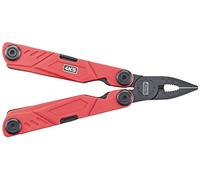 4K5 Tools Utensile multifunzione MT 400 (con fondina in nylon, strumento multifunzione con pinza/cacciavite/apribottiglie e lattine/sega/lima)