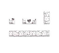 4Keys/Set 5 Lati Sublimazione Tinta Tastiera Meccanica Keycap Per MX Switch 6.25U Barra spaziatrice Tasti di Invio Profilo OEM Tastiera Meccanica Keycaps