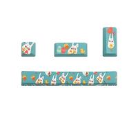 4Keys/Set 5 Lati Sublimazione Tinta Tastiera Meccanica Keycap Per MX Switch 6.25U Barra spaziatrice Tasti di Invio Profilo OEM Tastiera Meccanica Keycaps