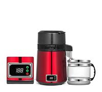 4L Acqua Distillatore Filtro Macchina Distillata Distillazione Purificatore Moonshine Apparato Dispenser Kit FAI DA TE for Elettrodomestico(Rot)