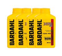 4L Bardahl XTC C60 10W40 Olio Motore Moto 4T 100% Sintetico JASO MA2 API SN