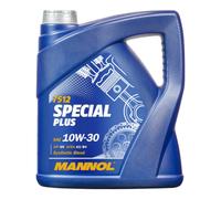 4L MANNOL 7512 Olio Motore 10W-30 SAE API SG CD Full Sintetico 4 Tempi