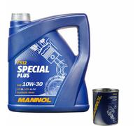 4L MANNOL 7512 Special Plus 10W-30 Premium olio motore Api Sn Acea A3/B3 Flush