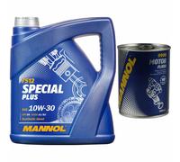 4L MANNOL 7512 Special Plus 10W-30 Premium olio motore Api Sn Acea A3/B3 Flush