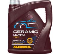 4L MANNOL Ceramic Ultra 5W-40 7727 Olio Motore Partisintetico ACEA A3/B4