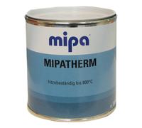 4L Mipatherm Nero Opaco Stufa Vernice Thermolack Resistente Al Calore