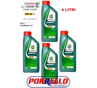 4L OLIO CASTROL MAGNATEC 0W-30 C2 - PSA B71 2312 - PEUGEOT CITROËN DS