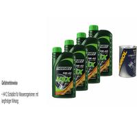 4L Olio Motore FANFARO VSX 5W-40 1x MANNOL Additivo Per Fermare Perdite
