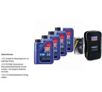 4L olio motore LIQUI MOLY Synthoil da Molto Tempo Plus 0W-30 1xLeak-Stop Incl.