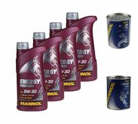 4L Olio Motore MANNOL Energy Premium 5W-30 1xDottore Del Motore+Flush Del Motore