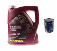 4L Olio Motore MANNOL Racing+Ester 10W-60 1x MANNOL Motor Doctor ADDITIVO