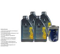 4L PKW Olio Motore Sintetico Per Mercedes 5W-40 MB 229.5 1xMotor Doctor