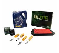 4L Set Olio per Honda VFR 750 F RC36 1990-97 Manutenzione Filtro Aria Candela