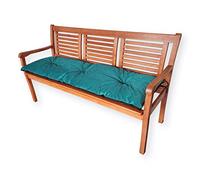 4L Textil Cuscino per pallet, per esterni, per schienale e panca (100 x 40 cm, turchese)