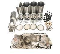 4le2 kit pistone cilindro del motore 8-98068-158-1 8-98068-158-2 con anelli di bombe delle valvole e cuscinetti cuscinetti compatibili con varie parti di revisione del motore