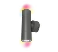 4lite Outdoor Up & Downlight con Smart Bulb, bianco